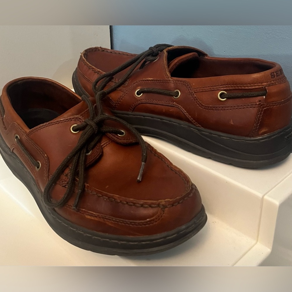 Sebago Men’s Brown Deck Shoes in Good Condition! - Picture 3 of 11